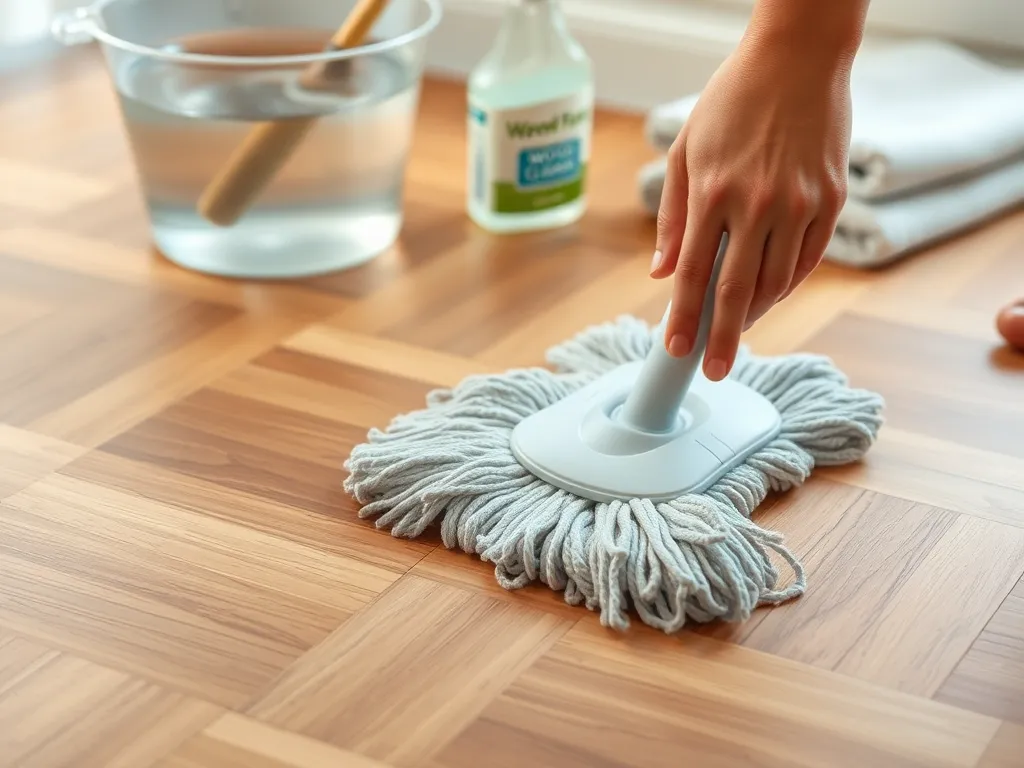 Czym myć parkiet żeby się błyszczał?