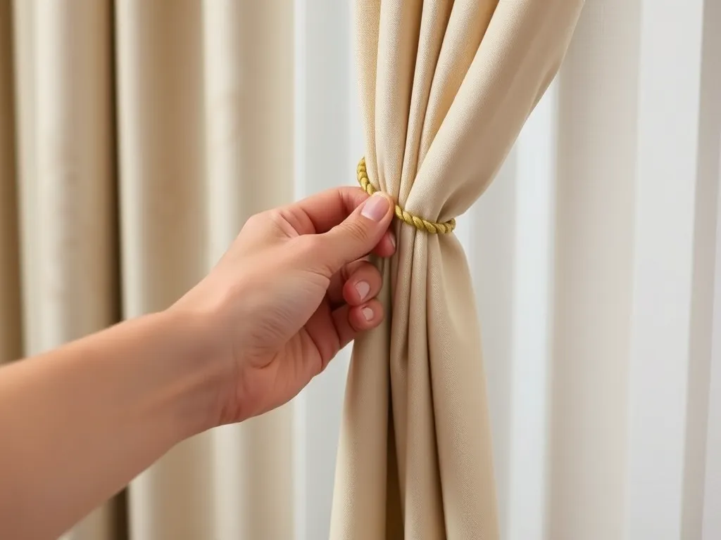 Jak upiąć za długie zasłony?