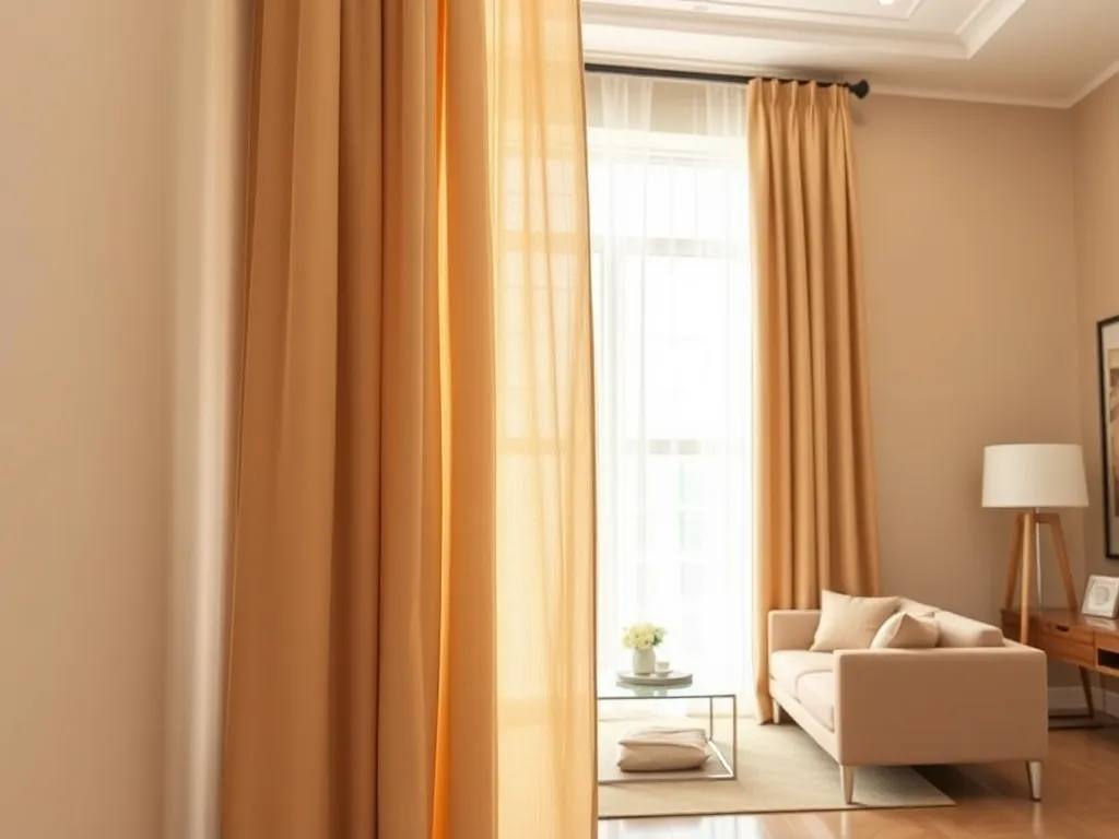 Jakie zasłony do beżowych ścian?