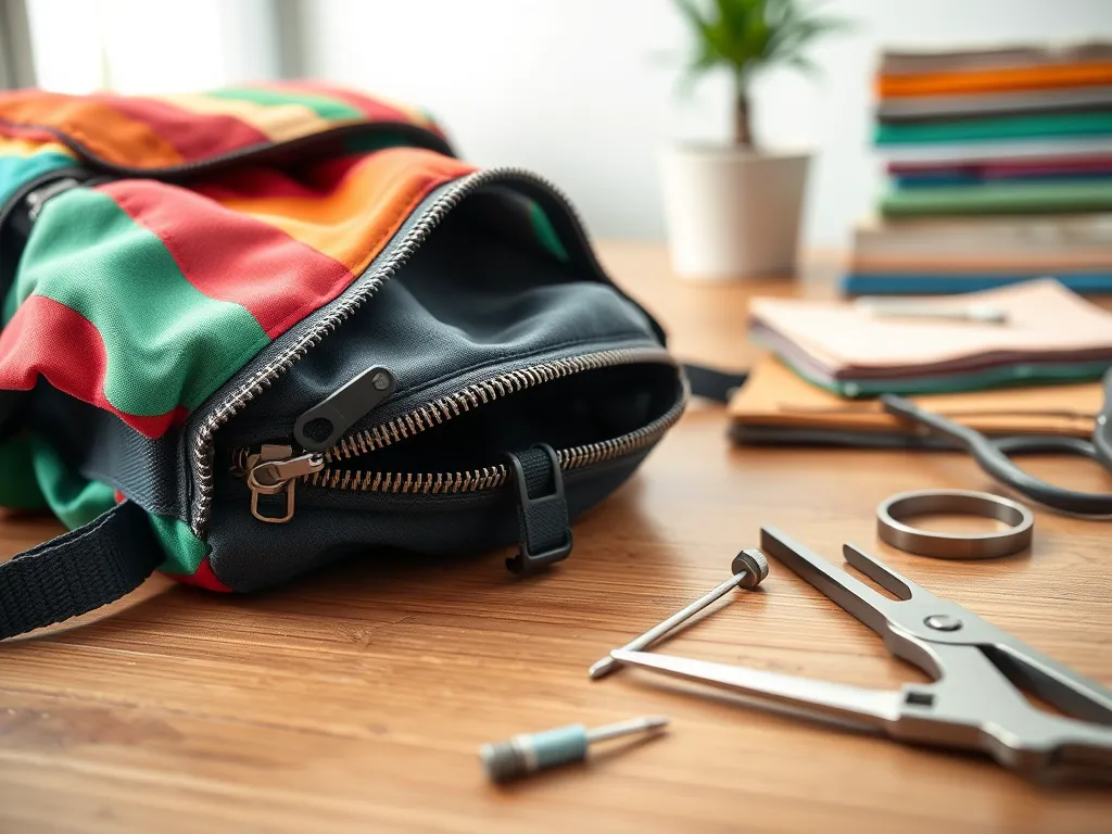 Jak naprawić zamek w plecaku?