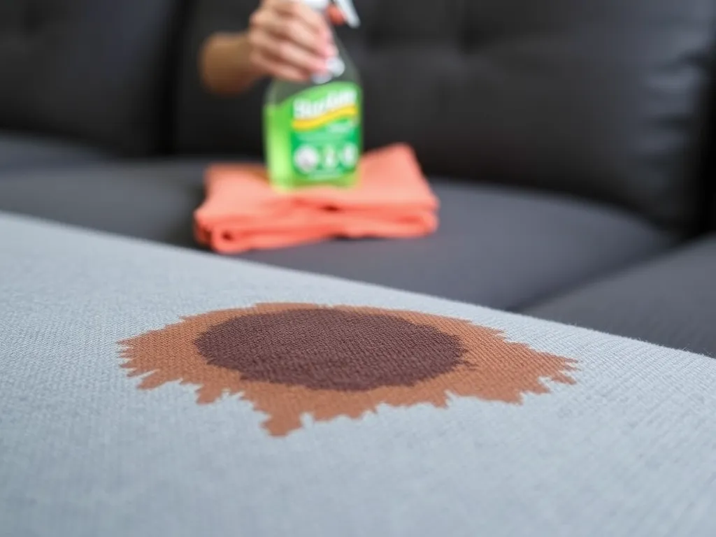 Jak zmyć długopis z kanapy?