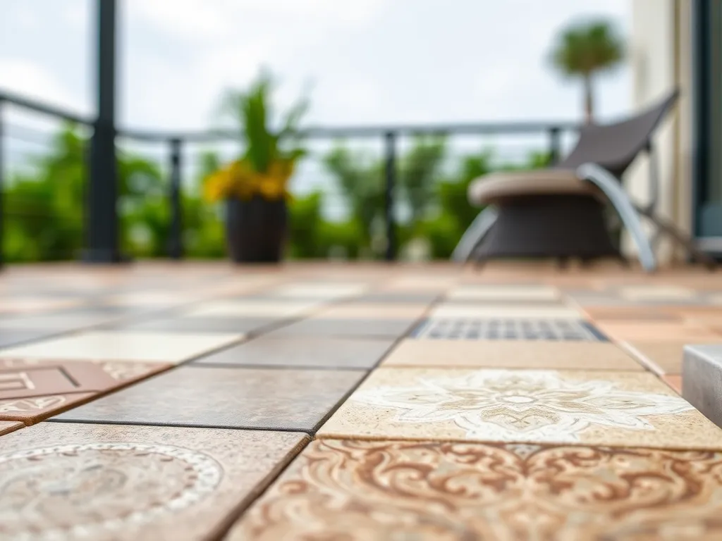 Jakie płytki na taras zewnętrzny?